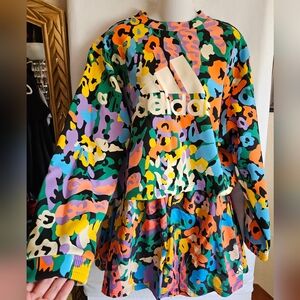 Adidas AOP Printed Sweatshirt / Top – Women’s Size L